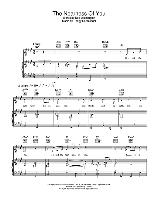 Preview Rod Stewart The Nearness Of You Pop sheet music, notes and chords for Piano, Vocal & Guitar, SKU: 26812 sheet music, piano notes, chords, guitar tabs, score, transpose, transcribe, how to play, guide, download, learn, tutorial, progression, song, artist, awards, billboard, mtv, vh1, tour, single, album, release
