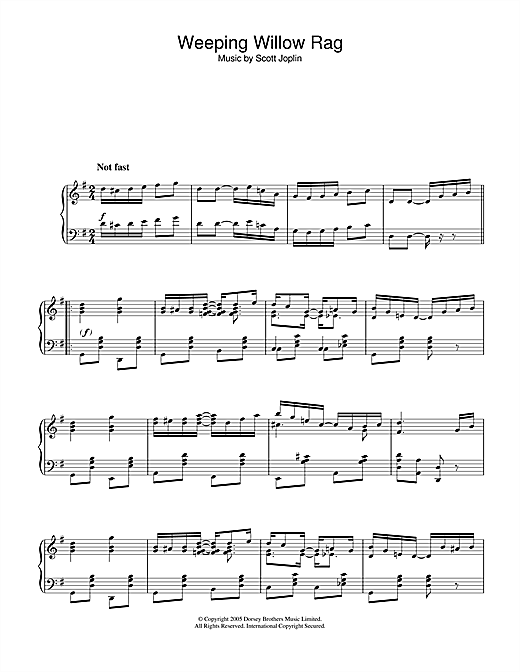 Preview Scott Joplin Weeping Willow Rag Ragtime sheet music, notes and chords for Piano, SKU: 31809 sheet music, piano notes, chords, guitar tabs, score, transpose, transcribe, how to play, guide, download, learn, tutorial, progression, song, artist, awards, billboard, mtv, vh1, tour, single, album, release