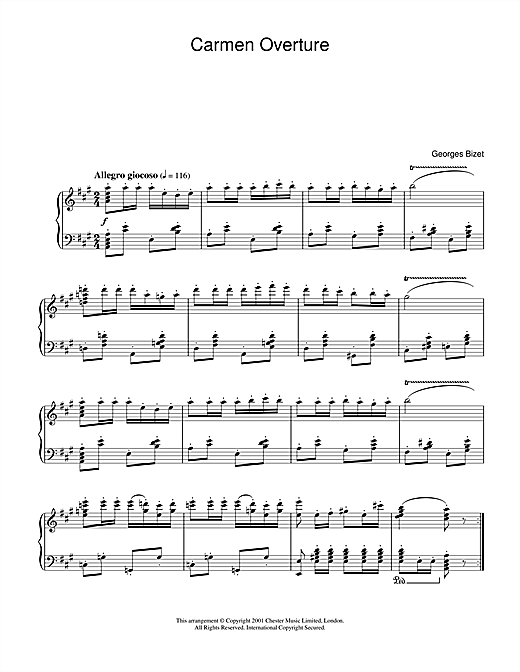Preview Georges Bizet Carmen Overture Classical sheet music, notes and chords for Piano, SKU: 31831 sheet music, piano notes, chords, guitar tabs, score, transpose, transcribe, how to play, guide, download, learn, tutorial, progression, song, artist, awards, billboard, mtv, vh1, tour, single, album, release