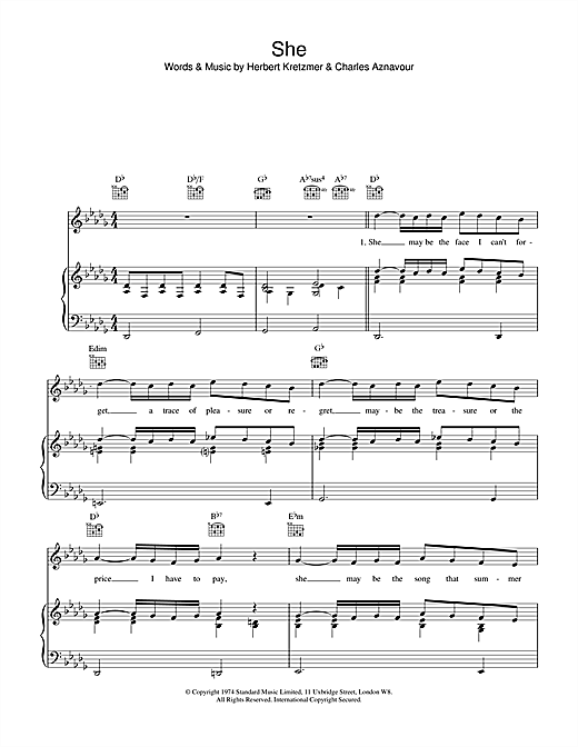 Preview Elvis Costello She Pop sheet music, notes and chords for Piano, Vocal & Guitar (Right-Hand Melody), SKU: 31991 sheet music, piano notes, chords, guitar tabs, score, transpose, transcribe, how to play, guide, download, learn, tutorial, progression, song, artist, awards, billboard, mtv, vh1, tour, single, album, release