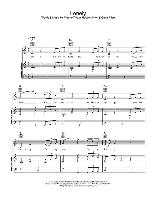 Preview Akon Lonely Pop sheet music, notes and chords for Piano, Vocal & Guitar (Right-Hand Melody), SKU: 32082 sheet music, piano notes, chords, guitar tabs, score, transpose, transcribe, how to play, guide, download, learn, tutorial, progression, song, artist, awards, billboard, mtv, vh1, tour, single, album, release