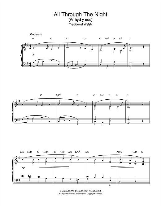 Preview Welsh Folksong All Through The Night Folk sheet music, notes and chords for Piano, SKU: 32552 sheet music, piano notes, chords, guitar tabs, score, transpose, transcribe, how to play, guide, download, learn, tutorial, progression, song, artist, awards, billboard, mtv, vh1, tour, single, album, release