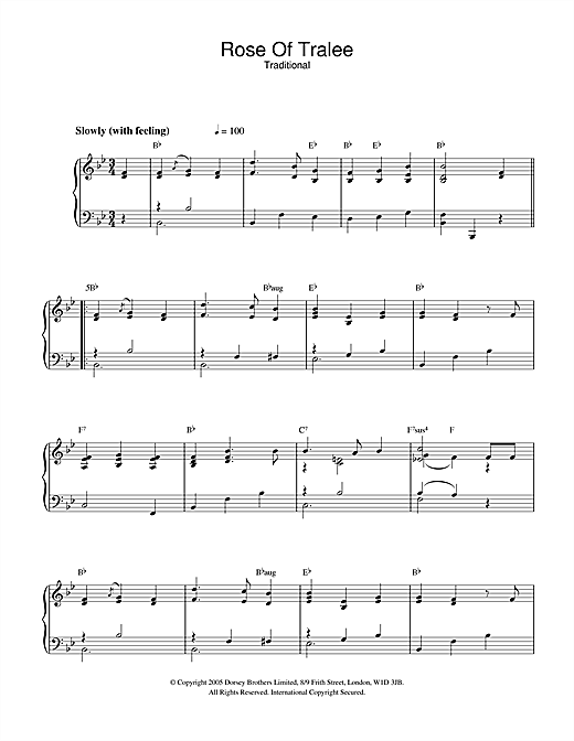 Preview Traditional Rose Of Tralee Traditional sheet music, notes and chords for Piano, SKU: 32574 sheet music, piano notes, chords, guitar tabs, score, transpose, transcribe, how to play, guide, download, learn, tutorial, progression, song, artist, awards, billboard, mtv, vh1, tour, single, album, release