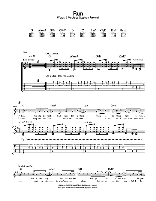 Preview Stephen Fretwell Run Pop sheet music, notes and chords for Guitar Tab, SKU: 33218 sheet music, piano notes, chords, guitar tabs, score, transpose, transcribe, how to play, guide, download, learn, tutorial, progression, song, artist, awards, billboard, mtv, vh1, tour, single, album, release