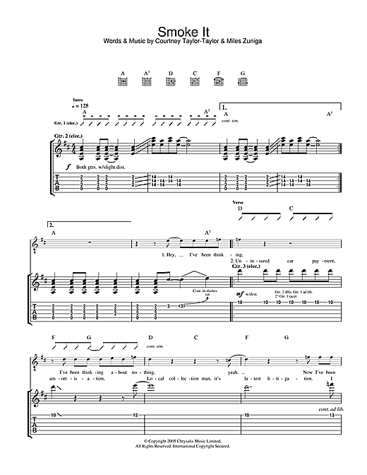 Preview The Dandy Warhols Smoke It Rock sheet music, notes and chords for Guitar Tab, SKU: 33295 sheet music, piano notes, chords, guitar tabs, score, transpose, transcribe, how to play, guide, download, learn, tutorial, progression, song, artist, awards, billboard, mtv, vh1, tour, single, album, release