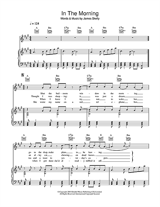 Preview The Coral In The Morning Rock sheet music, notes and chords for Piano, Vocal & Guitar (Right-Hand Melody), SKU: 33608 sheet music, piano notes, chords, guitar tabs, score, transpose, transcribe, how to play, guide, download, learn, tutorial, progression, song, artist, awards, billboard, mtv, vh1, tour, single, album, release