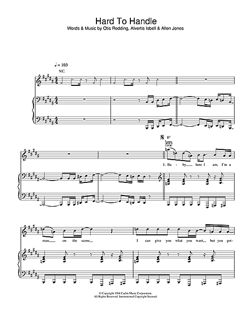Preview The Black Crowes Hard To Handle Rock sheet music, notes and chords for Piano, Vocal & Guitar, SKU: 33733 sheet music, piano notes, chords, guitar tabs, score, transpose, transcribe, how to play, guide, download, learn, tutorial, progression, song, artist, awards, billboard, mtv, vh1, tour, single, album, release