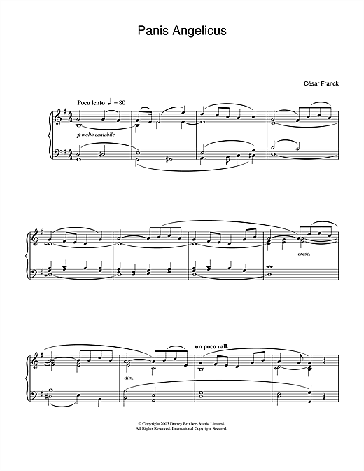Preview César Franck Panis Angelicus (O Lord Most Holy) Classical sheet music, notes and chords for Piano & Vocal, SKU: 34060 sheet music, piano notes, chords, guitar tabs, score, transpose, transcribe, how to play, guide, download, learn, tutorial, progression, song, artist, awards, billboard, mtv, vh1, tour, single, album, release