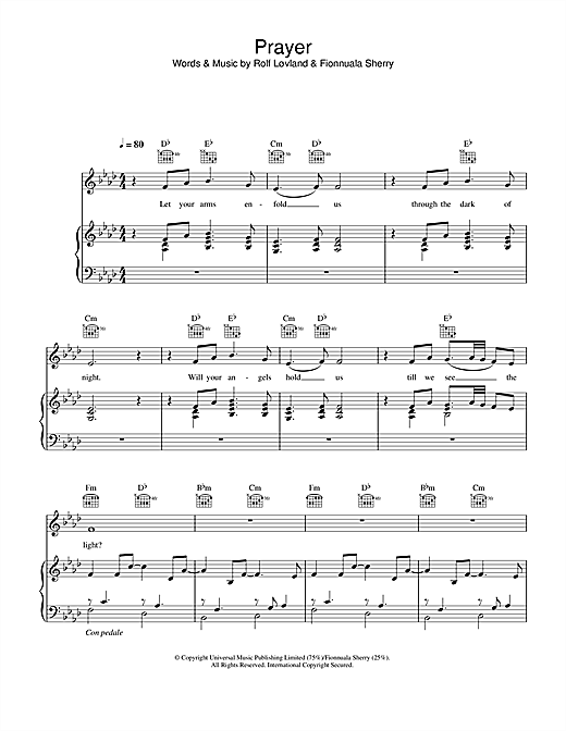 Preview Hayley Westenra Prayer Pop sheet music, notes and chords for Piano, Vocal & Guitar, SKU: 34094 sheet music, piano notes, chords, guitar tabs, score, transpose, transcribe, how to play, guide, download, learn, tutorial, progression, song, artist, awards, billboard, mtv, vh1, tour, single, album, release