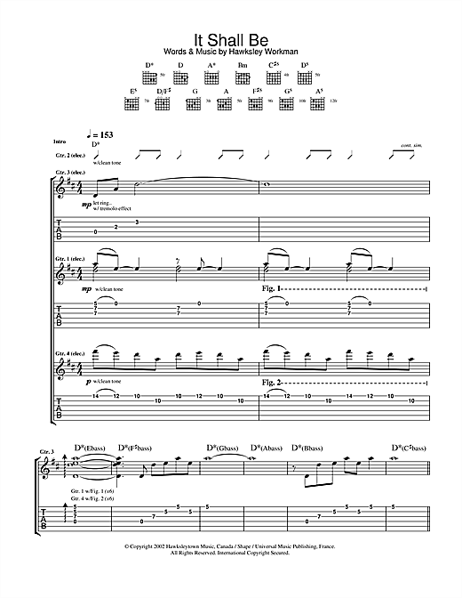 Preview Hawksley Workman It Shall Be Rock sheet music, notes and chords for Guitar Tab, SKU: 34196 sheet music, piano notes, chords, guitar tabs, score, transpose, transcribe, how to play, guide, download, learn, tutorial, progression, song, artist, awards, billboard, mtv, vh1, tour, single, album, release