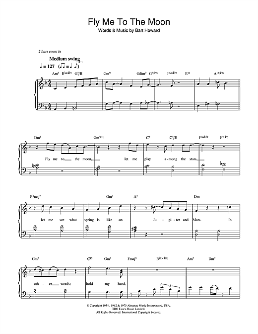Preview Diana Krall Fly Me To The Moon (In Other Words) Jazz sheet music, notes and chords for Easy Piano, SKU: 34226 sheet music, piano notes, chords, guitar tabs, score, transpose, transcribe, how to play, guide, download, learn, tutorial, progression, song, artist, awards, billboard, mtv, vh1, tour, single, album, release