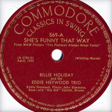 Richard A. Whiting Richard A. Whiting, She's Funny That Way, Piano, Vocal & Guitar (Right-Hand Melody)