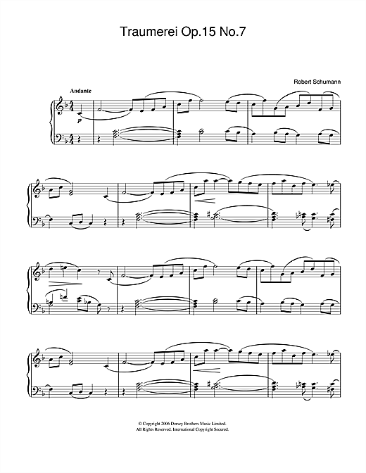 Preview Robert Schumann Traumerei Op.15 No.7 Classical sheet music, notes and chords for Easy Piano, SKU: 40090 sheet music, piano notes, chords, guitar tabs, score, transpose, transcribe, how to play, guide, download, learn, tutorial, progression, song, artist, awards, billboard, mtv, vh1, tour, single, album, release