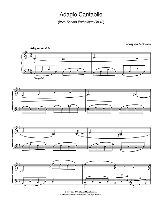 Preview Ludwig van Beethoven Adagio Cantabile from Sonate Pathetique Op.13 Classical sheet music, notes and chords for Easy Piano, SKU: 40105 sheet music, piano notes, chords, guitar tabs, score, transpose, transcribe, how to play, guide, download, learn, tutorial, progression, song, artist, awards, billboard, mtv, vh1, tour, single, album, release