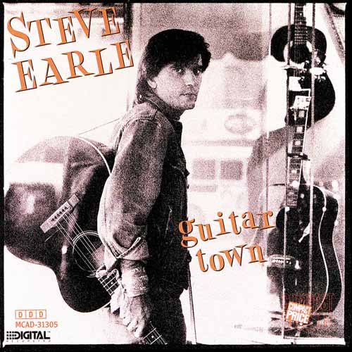 Steve Earle Steve Earle, Guitar Town, Piano, Vocal & Guitar (Right-Hand Melody)