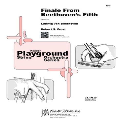Ludwig van Beethoven Ludwig van Beethoven, Finale From Beethoven's Fifth - 1st Violin, Orchestra