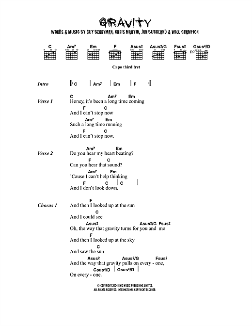 Preview Embrace Gravity Rock sheet music, notes and chords for Lyrics & Chords, SKU: 40637 sheet music, piano notes, chords, guitar tabs, score, transpose, transcribe, how to play, guide, download, learn, tutorial, progression, song, artist, awards, billboard, mtv, vh1, tour, single, album, release