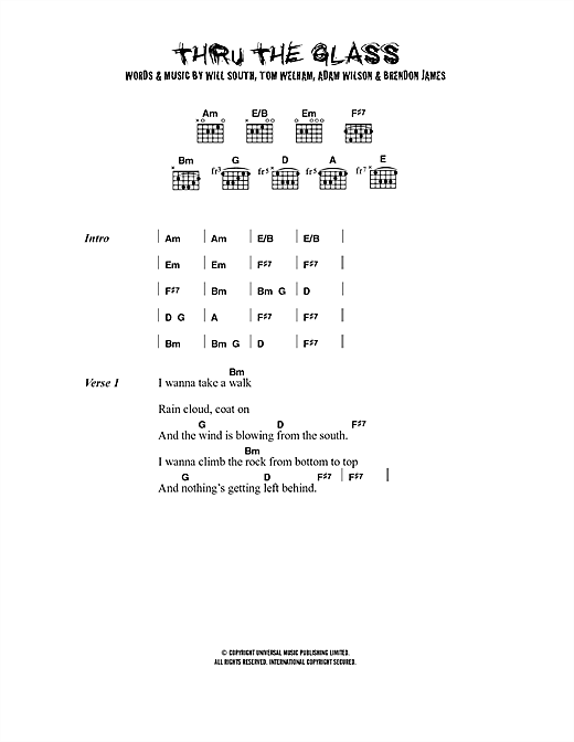 Preview Thirteen Senses Thru The Glass Rock sheet music, notes and chords for Lyrics & Chords, SKU: 40695 sheet music, piano notes, chords, guitar tabs, score, transpose, transcribe, how to play, guide, download, learn, tutorial, progression, song, artist, awards, billboard, mtv, vh1, tour, single, album, release