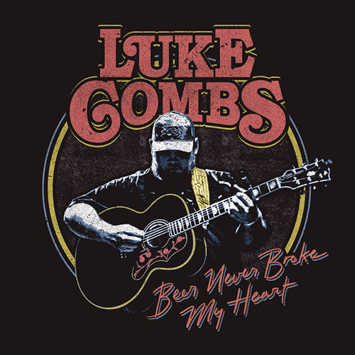 Luke Combs Luke Combs, Beer Never Broke My Heart, Piano, Vocal & Guitar (Right-Hand Melody)