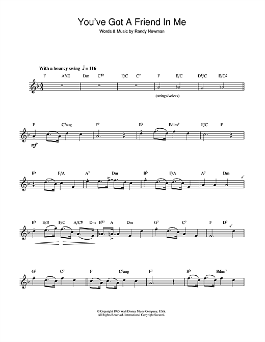 you got a friend in me download song Randy newman