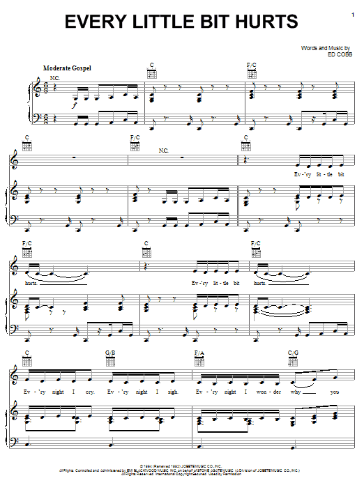 Preview Alicia Keys Every Little Bit Hurts Pop sheet music, notes and chords for Piano, Vocal & Guitar (Right-Hand Melody), SKU: 53967 sheet music, piano notes, chords, guitar tabs, score, transpose, transcribe, how to play, guide, download, learn, tutorial, progression, song, artist, awards, billboard, mtv, vh1, tour, single, album, release