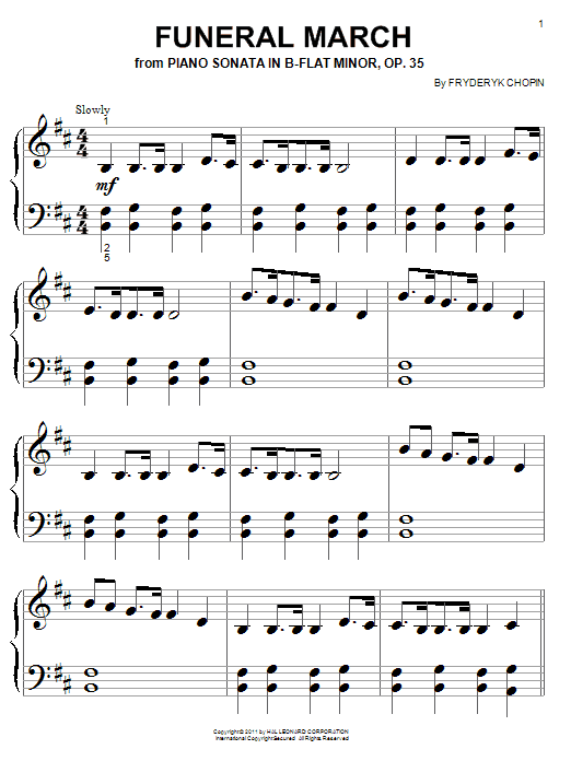 Preview Frederic Chopin Sonata No. 2 In B Flat Minor, Op. 35 (Funeral March) Classical sheet music, notes and chords for Piano (Big Notes), SKU: 85352 sheet music, piano notes, chords, guitar tabs, score, transpose, transcribe, how to play, guide, download, learn, tutorial, progression, song, artist, awards, billboard, mtv, vh1, tour, single, album, release