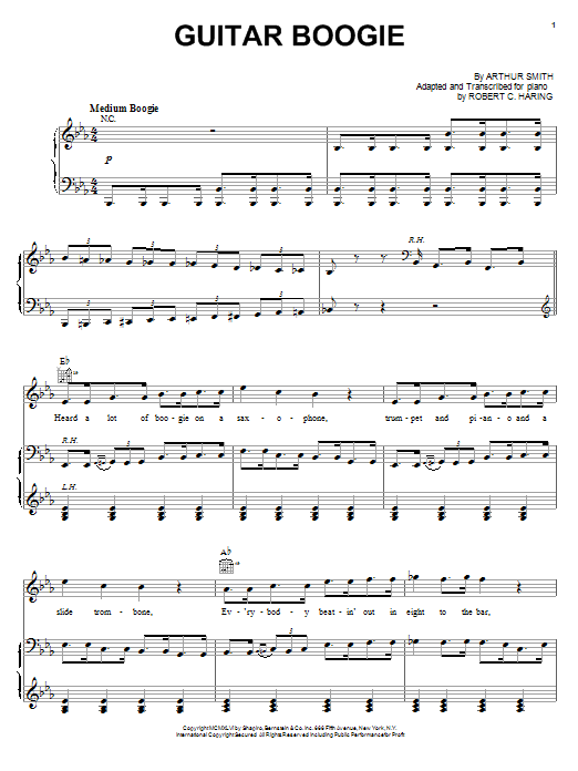 Preview The Virtues Guitar Boogie Shuffle Rock sheet music, notes and chords for Piano, Vocal & Guitar (Right-Hand Melody), SKU: 93531 sheet music, piano notes, chords, guitar tabs, score, transpose, transcribe, how to play, guide, download, learn, tutorial, progression, song, artist, awards, billboard, mtv, vh1, tour, single, album, release