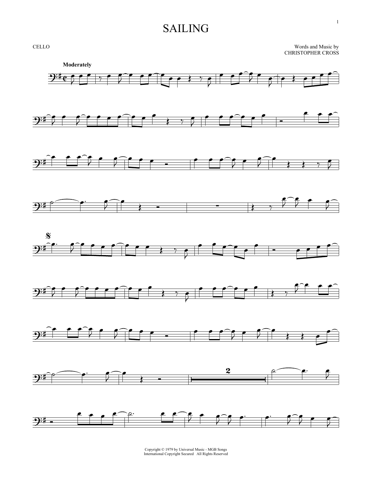 'N Sync Sailing sheet music notes and chords. Download Printable PDF.