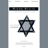 Download or print A.W. Binder Nigun Bialik Sheet Music Printable PDF 5-page score for Jewish / arranged SATB Choir SKU: 527592.