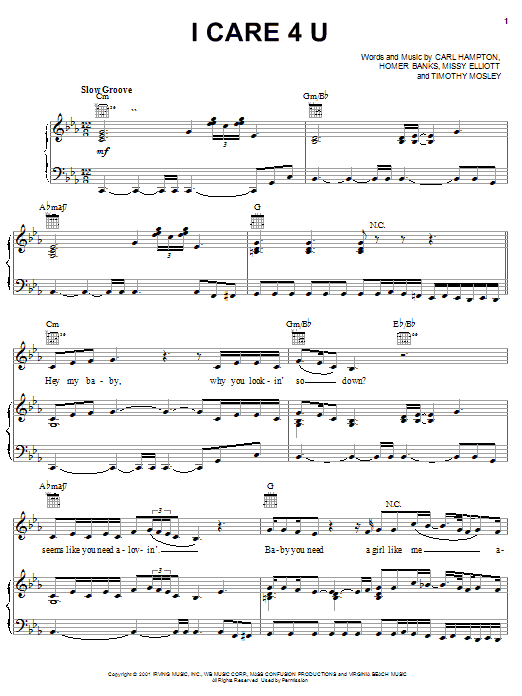 Learn to play Aaliyah I Care 4 U sheet music for Piano, Vocal & Guitar (Right-Hand Melody) in minutes. Aaliyah I Care 4 U sheet music notes and chords. Download Printable PDF.