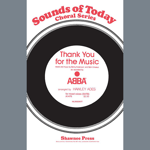 ABBA Thank You For The Music (arr. Hawley Ades) Profile Image