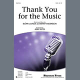 Download or print ABBA Thank You For The Music (arr. Jerry Estes) Sheet Music Printable PDF 10-page score for Pop / arranged SSA Choir SKU: 77219