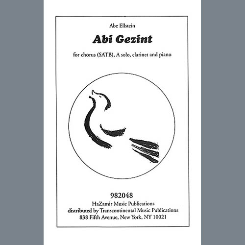 Abe Ellstein Abi Gezint (arr. Joshua Jacobson) Profile Image