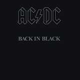 Download or print AC/DC Back In Black Sheet Music Printable PDF 6-page score for Rock / arranged Piano, Vocal & Guitar Chords SKU: 41363