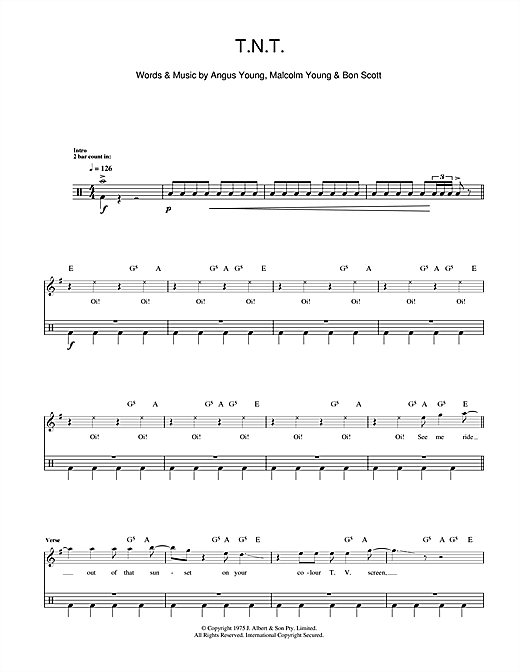 Ac Dc T N T Sheet Music Pdf Notes Chords Rock Score Drums Download Printable Sku 102205 Stefanie from rock hill, scsteph, i. ac dc t n t sheet music notes chords download printable drums pdf score sku 102205