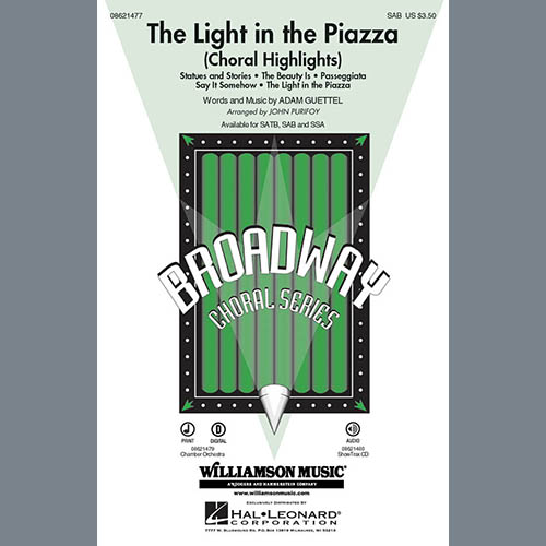 Adam Guettel The Light In The Piazza (Choral Highlights) (arr. John Purifoy) Profile Image