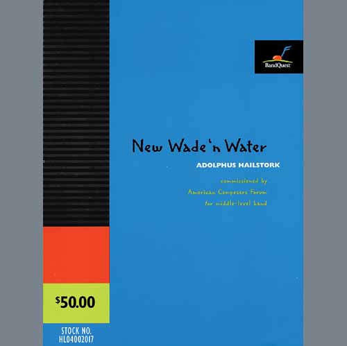 Adolphus Hailstork New Wade 'n Water - Bb Clarinet 2 Profile Image