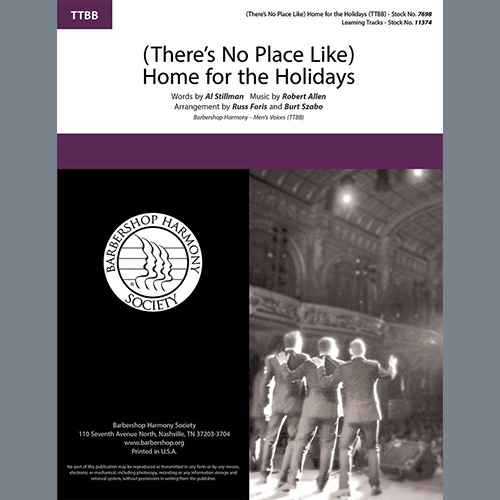 Al Stillman & Robert Allen (There's No Place Like) Home for the Holidays (arr. Russ Foris & Burt Szabo) Profile Image
