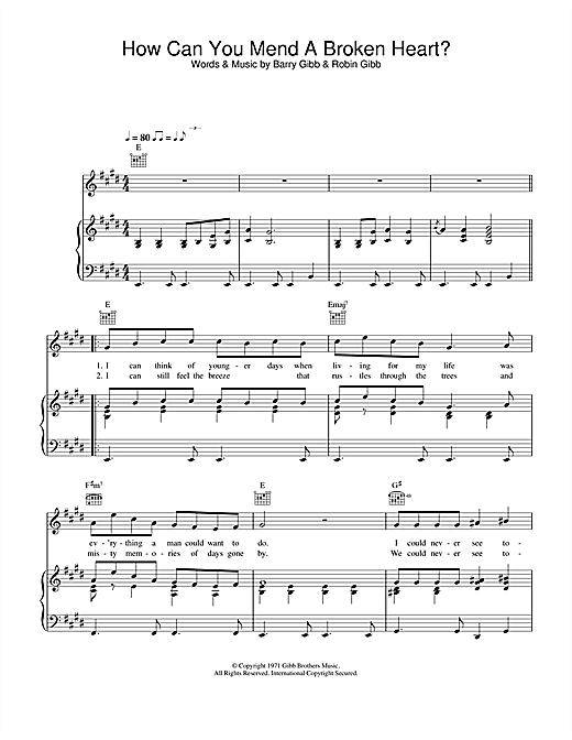 How Can You Mend A Broken Heart Guitar Lesson Al Green "How Can You Mend A Broken Heart?" Sheet Music Notes, Chords