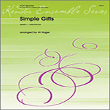 Download or print Al Hager Simple Gifts - 2nd Flute Sheet Music Printable PDF 2-page score for Classical / arranged Woodwind Ensemble SKU: 325682.