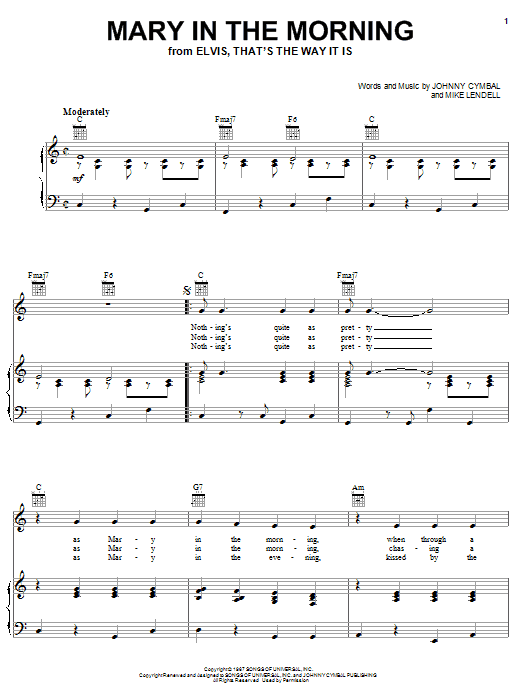 Learn to play Al Martino Mary In The Morning sheet music for Piano, Vocal & Guitar (Right-Hand Melody) in minutes. Al Martino Mary In The Morning sheet music notes and chords. Download Printable PDF.