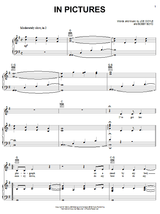 Alabama In Pictures sheet music notes and chords. Download Printable PDF.