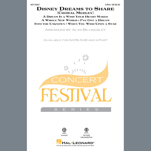 Alan Billingsley Disney Dreams To Share (Choral Medley) Profile Image