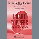 Download or print Alan Billingsley Taylor Swift In Concert (Medley) Sheet Music Printable PDF 6-page score for Country / arranged SATB Choir SKU: 89226