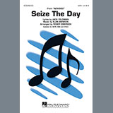 Download or print Alan Menken Seize The Day (from Newsies) (arr. Roger Emerson) Sheet Music Printable PDF 9-page score for Disney / arranged SAB Choir SKU: 416330