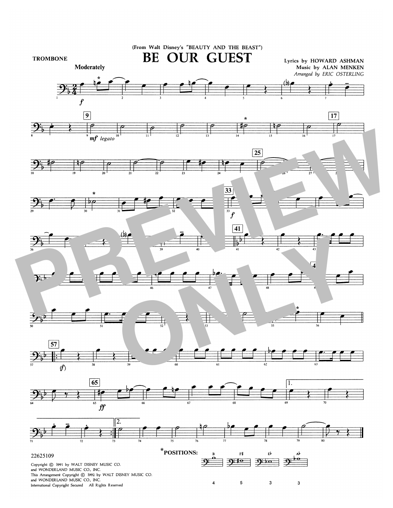 Alan Menken Be Our Guest From Beauty And The Beast Arr Eric Osterling Trombone Sheet Music Pdf Notes Chords Children Score Concert Band Download Printable Sku Alan Menken Be Our Guest From Beauty And The Beast Arr Eric Osterling Trombone Sheet Music Pdf Notes Chords Children Score Concert Band Download Printable Sku