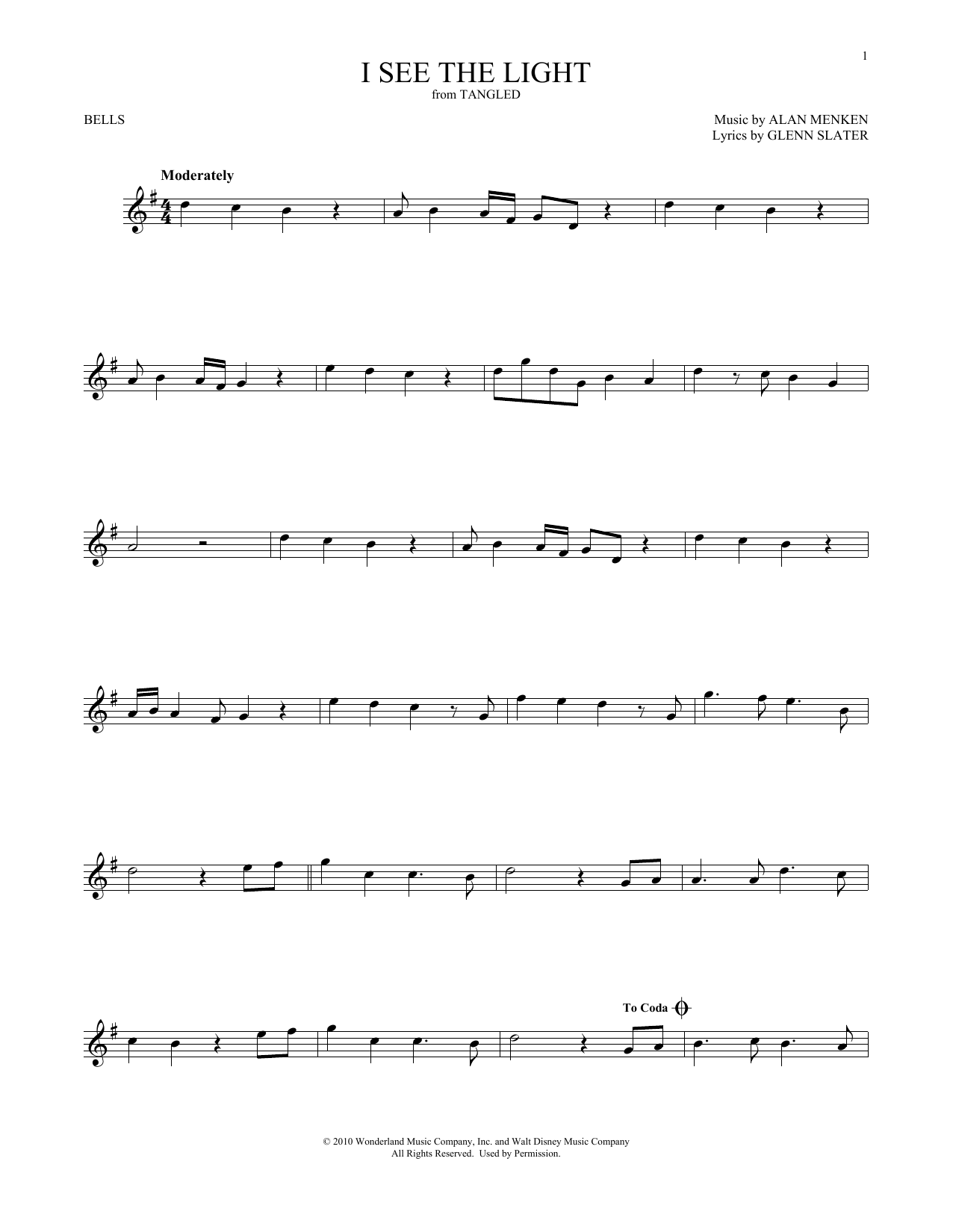 i see the light tangled vocal notes i see the light tangled vocal notes