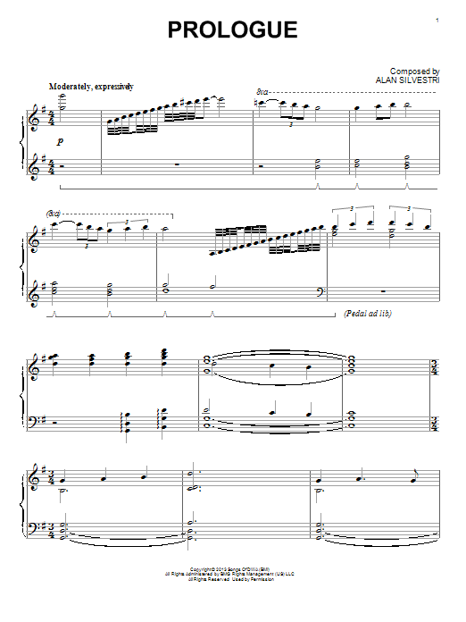 Learn to play Alan Silvestri Prologue (from The Croods) sheet music for Piano Solo in minutes. Alan Silvestri Prologue (from The Croods) sheet music notes and chords. Download Printable PDF.