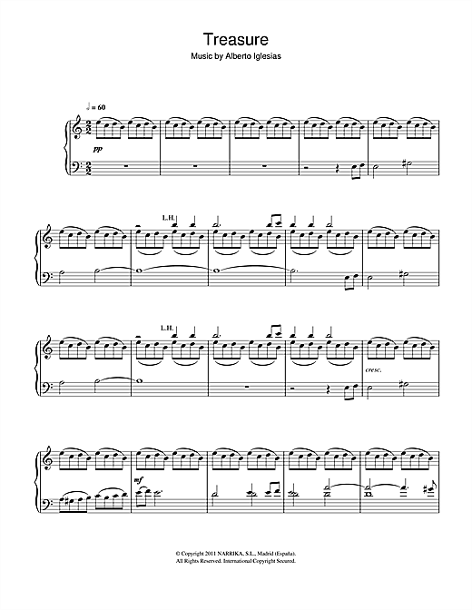 Learn to play Alberto Iglesias Treasure (from Alberto Iglesias Treasure (from