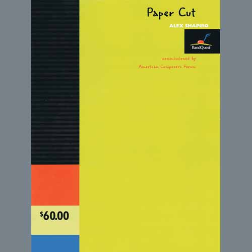 Alex Shapiro Paper Cut - Full Score Profile Image
